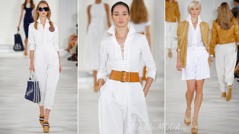 White color, Ralph Lauren