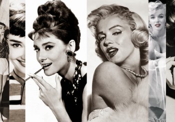 Marilyn Monroe and Audrey Hepburn