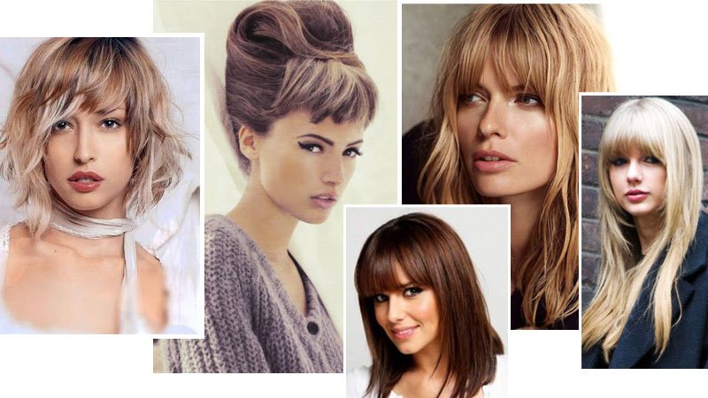 Hairstyles with bangs