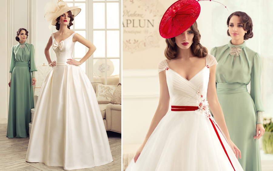Luxury Wedding dresses from the collection of Madam Kaplun