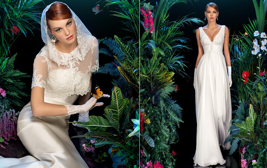 Wedding dresses from the collection Kookla