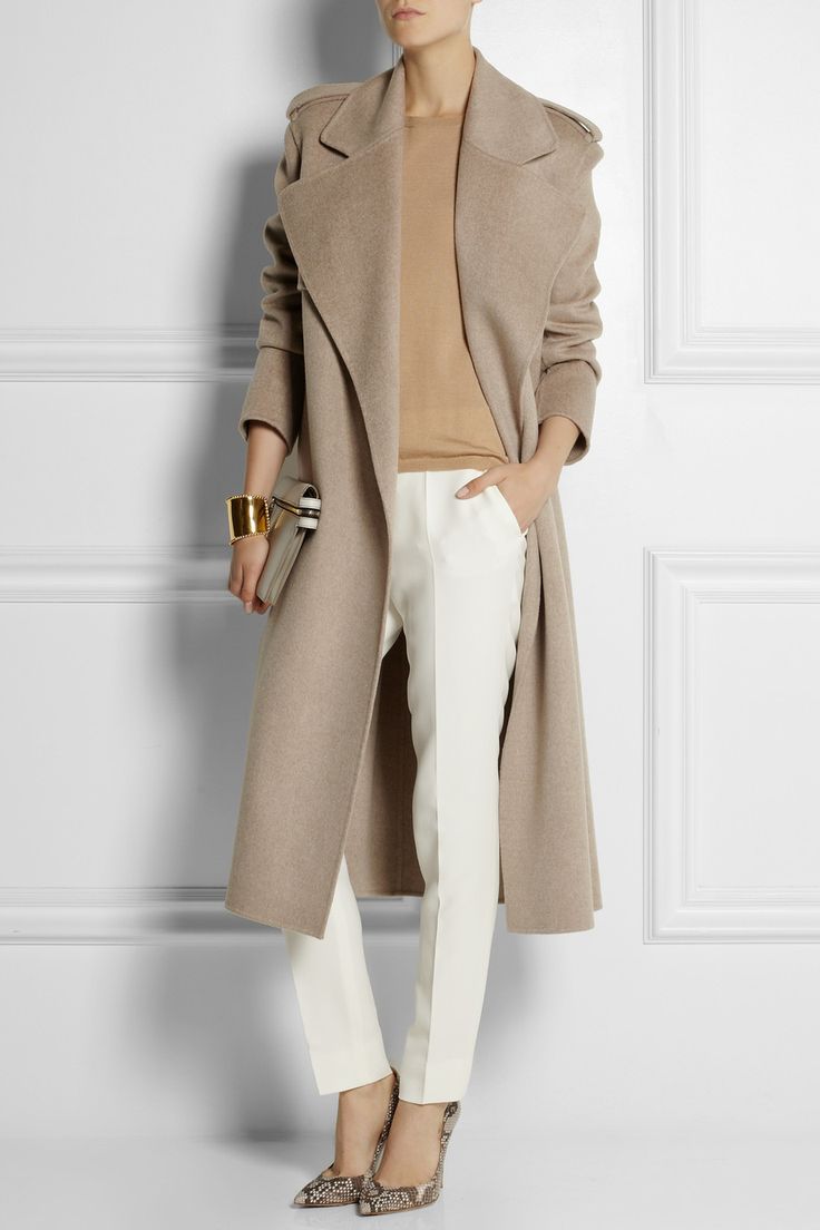 Classic elegant idea with long coats